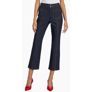 CINQ A SEPT Dorothea slim cropped Pants Jeans, size 8, MSRP $295